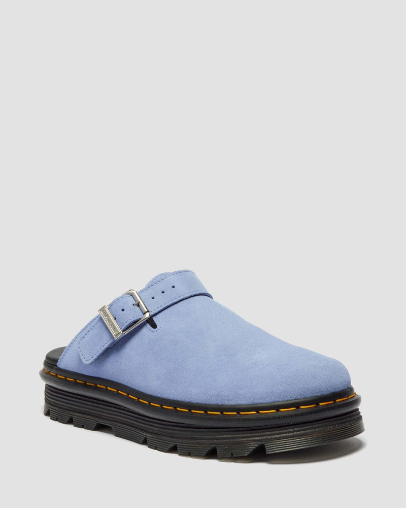 Dr. Martens Zebzag Suede Slingback Platform Mules outlook