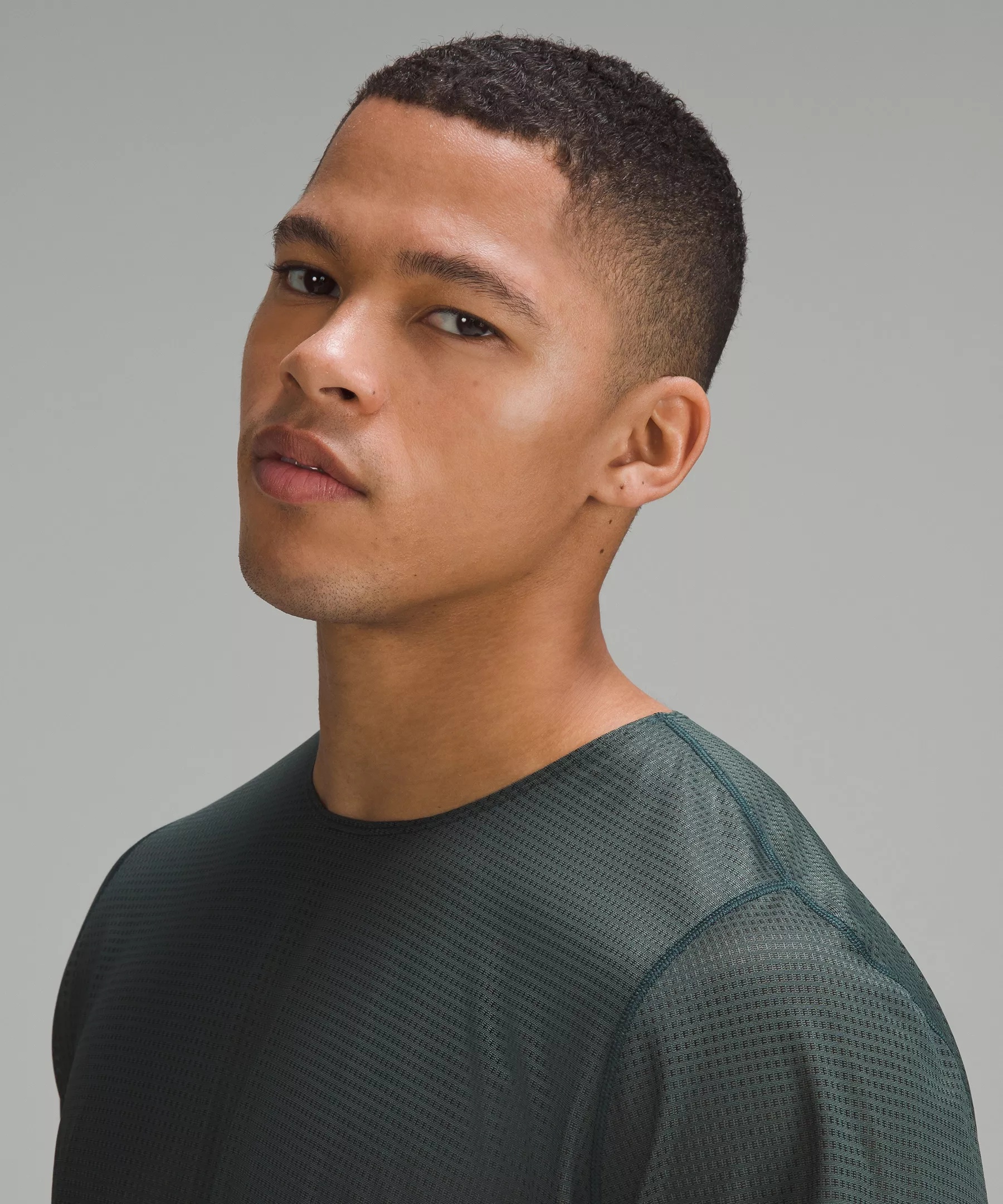 lululemon lab Grid Mesh Short-Sleeve Shirt *Graphic - 4