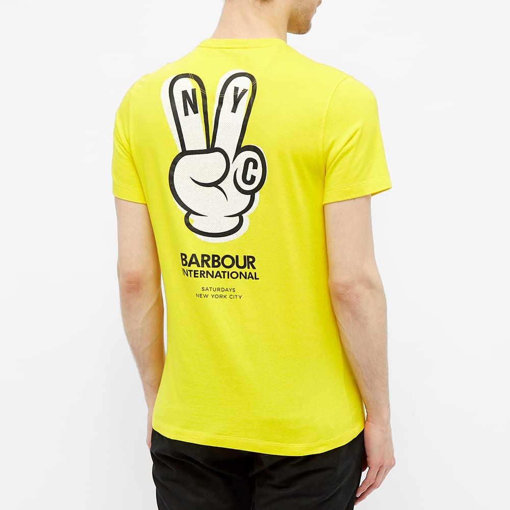 Barbour x Saturdays NYC Saturdays Peace Tee - 5