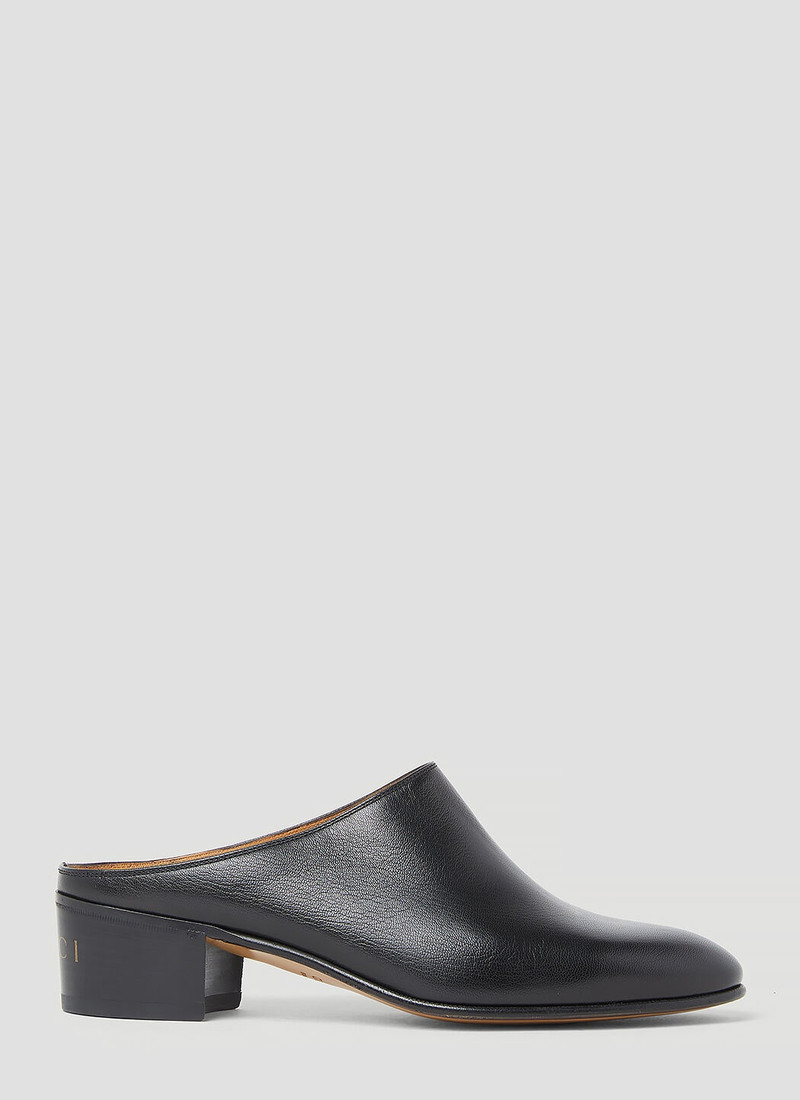남자의 heeled mule 1