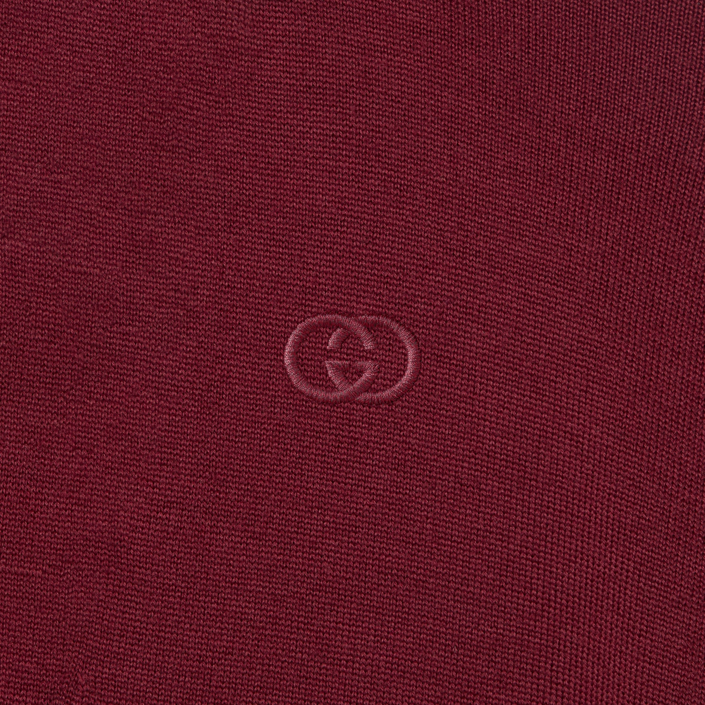 Extra fine wool polo top - 6