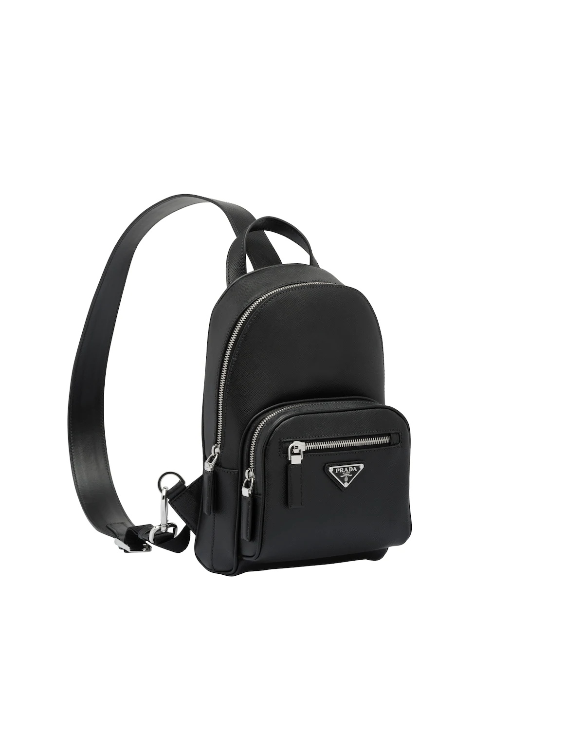 Saffiano Leather Backpack - 3