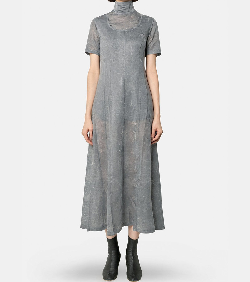 Mame Kurogouchi Starlight Jersey Dress outlook