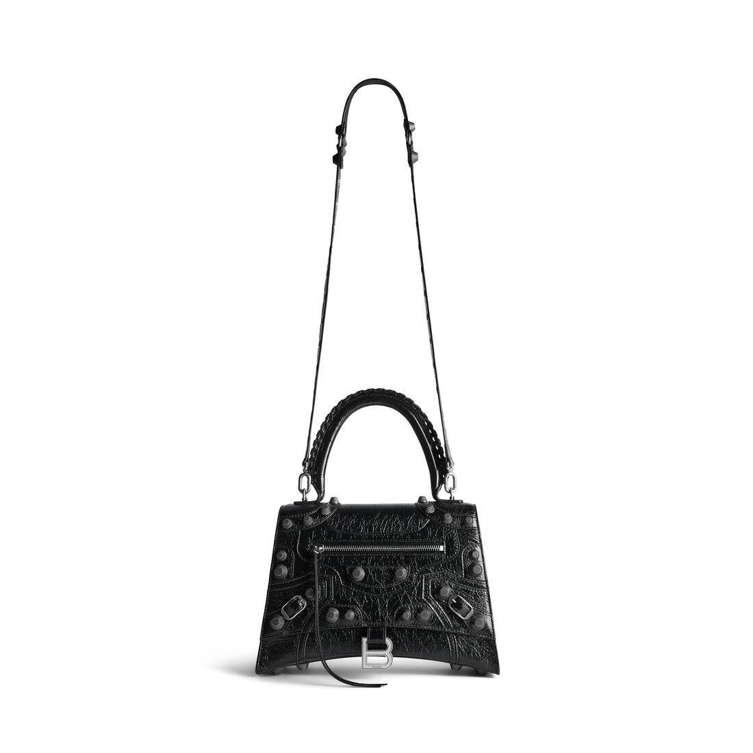Women's Hourglass X Le Cagole Medium Handbag in Black - 7