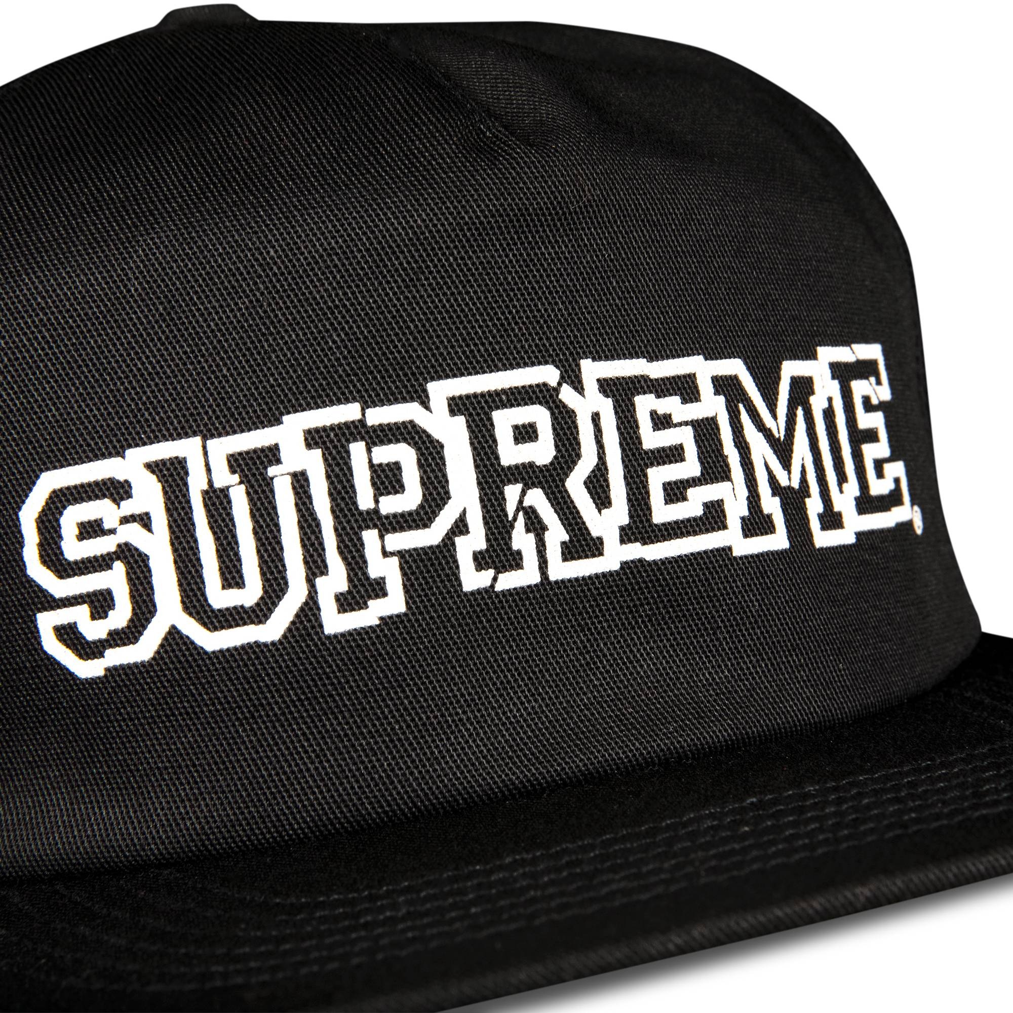 Supreme Shattered Logo 5-Panel 'Black' - 3