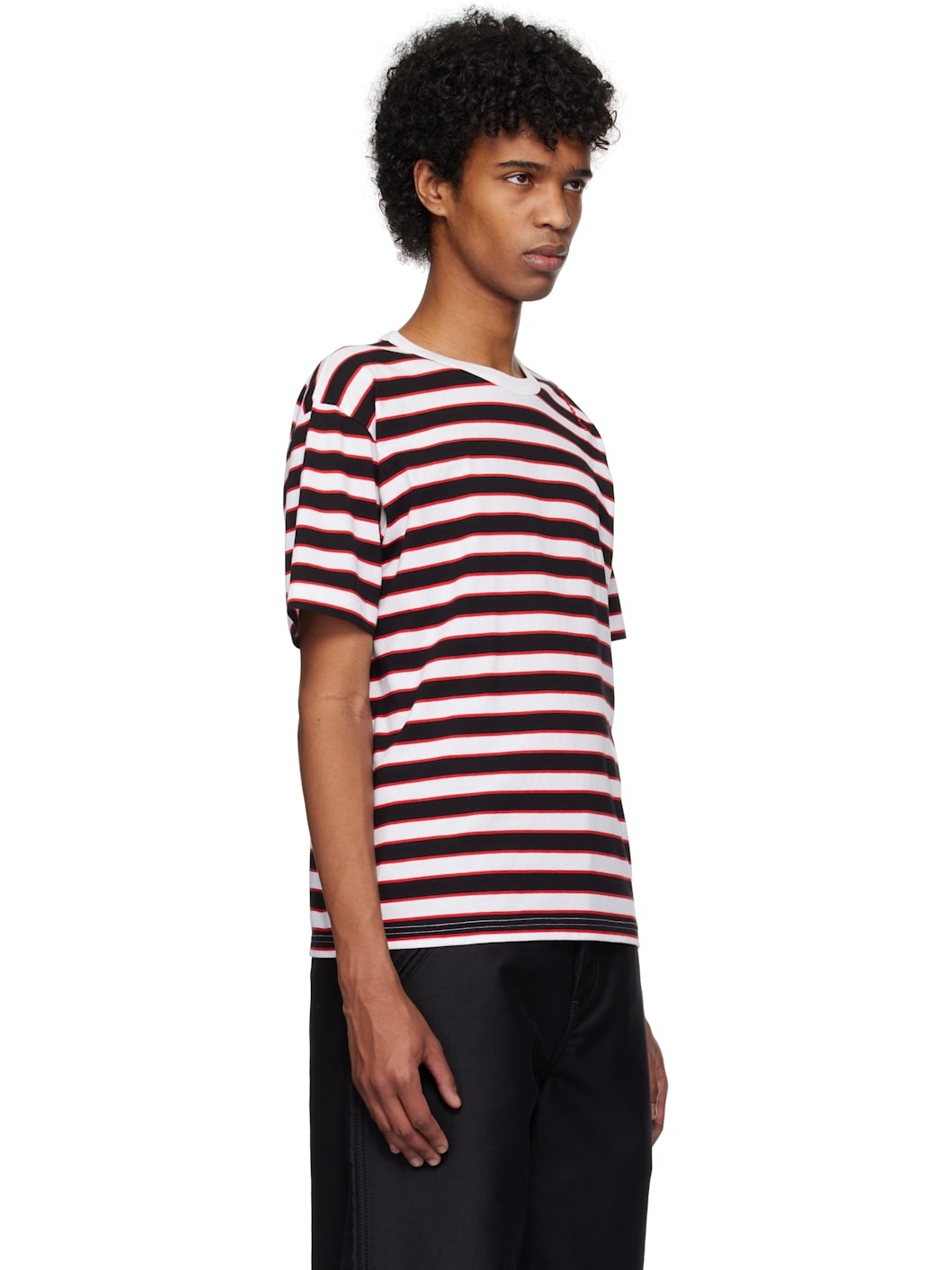 Black & White Striped T-shirt - 2