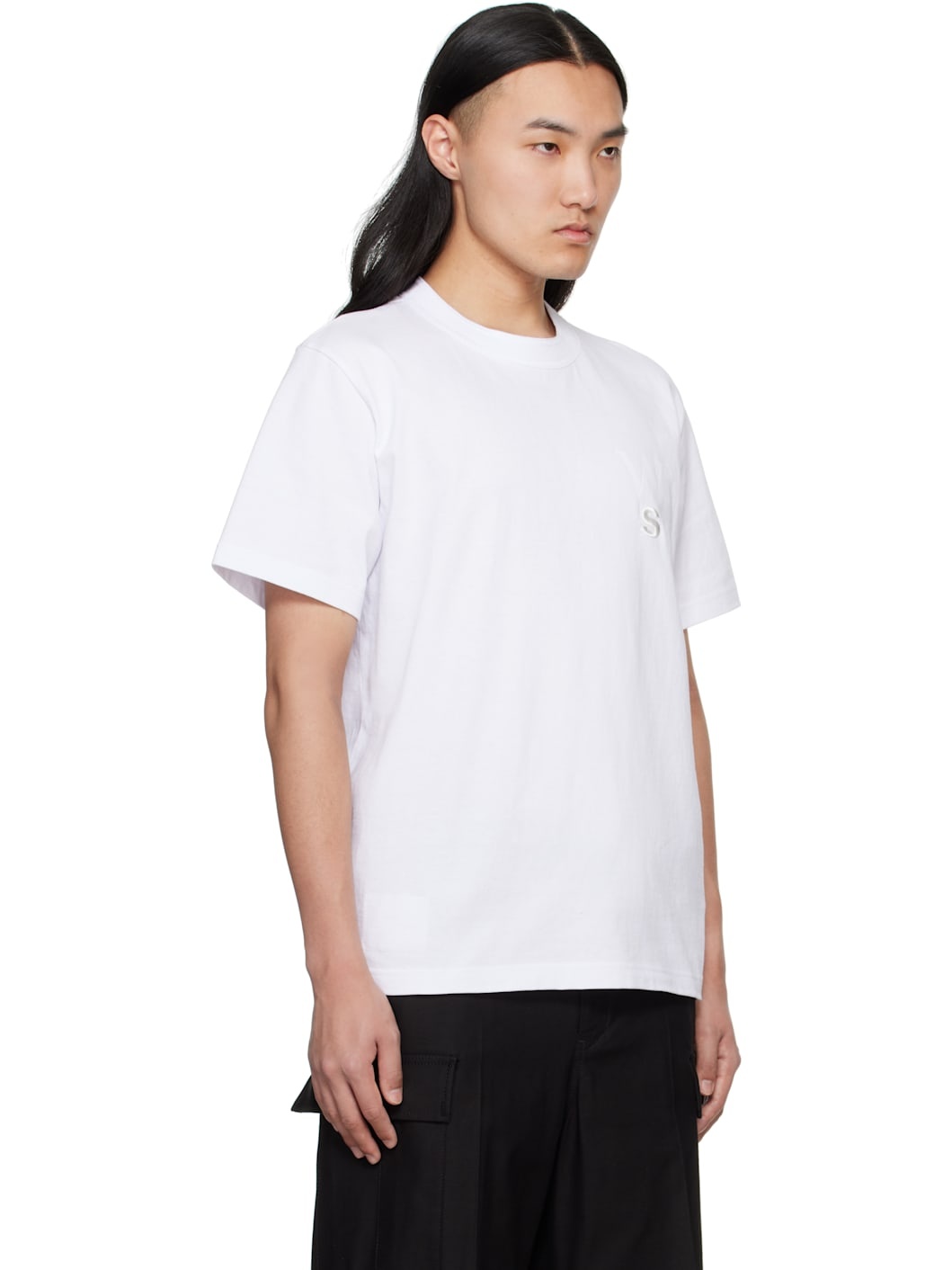 White WTAPS Edition Flock Print T-shirt - 2