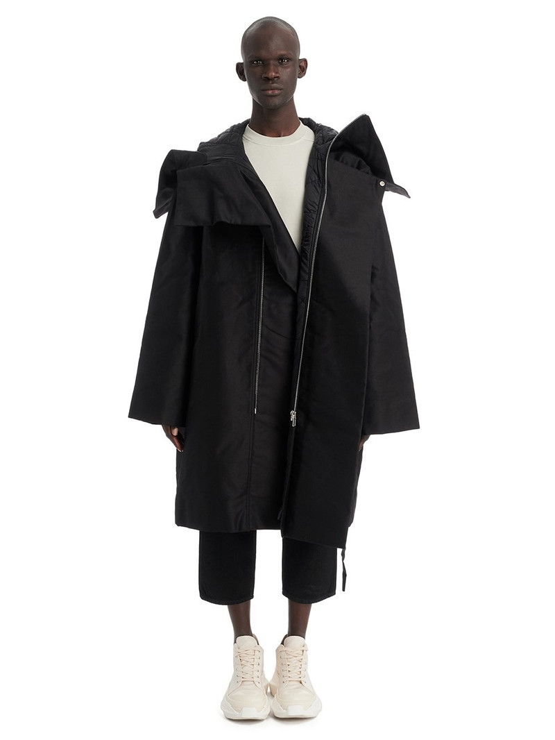 abstract-cut parka coat 12