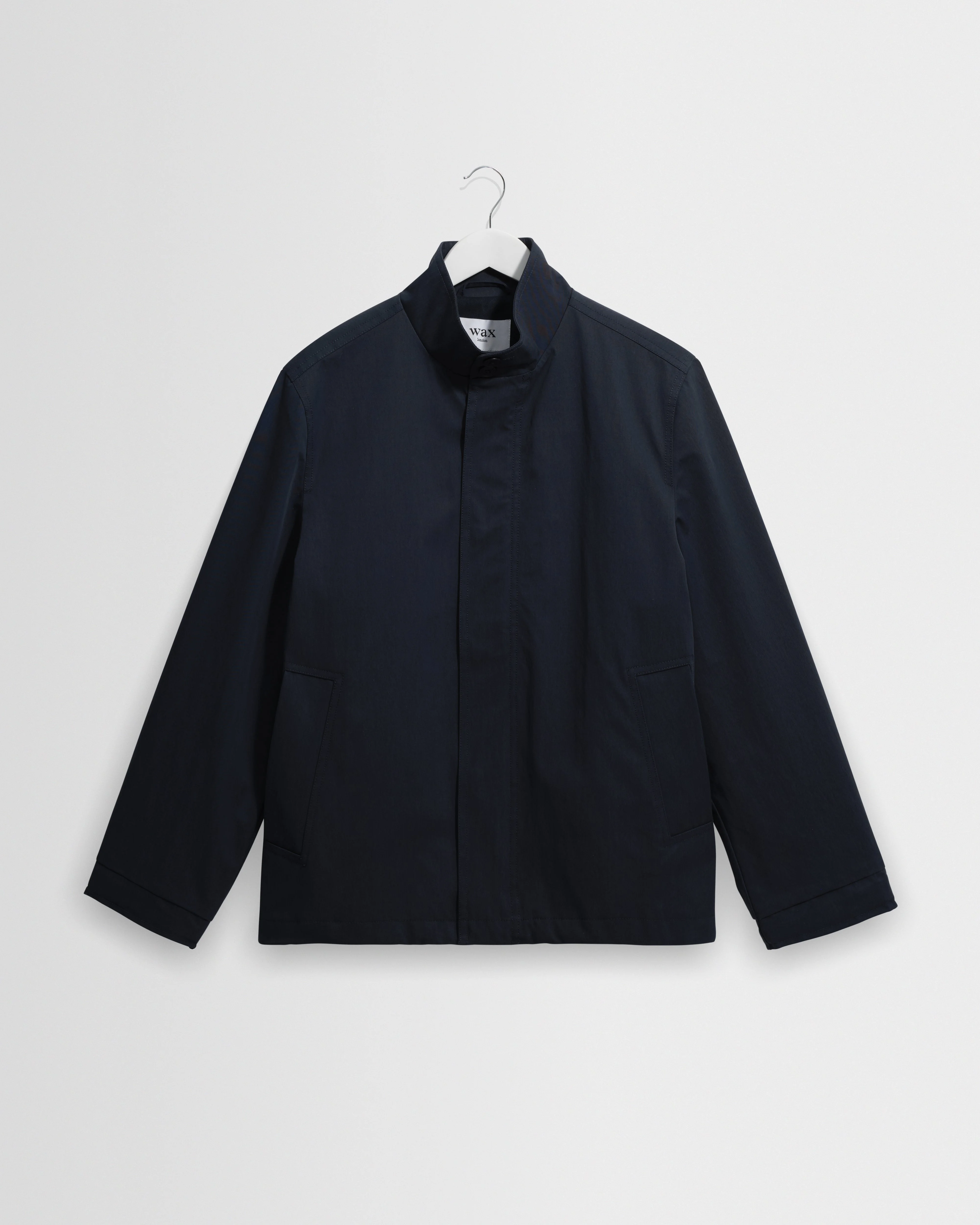 Marsden - Dark Navy Water Repellent Twill Jacket - 1