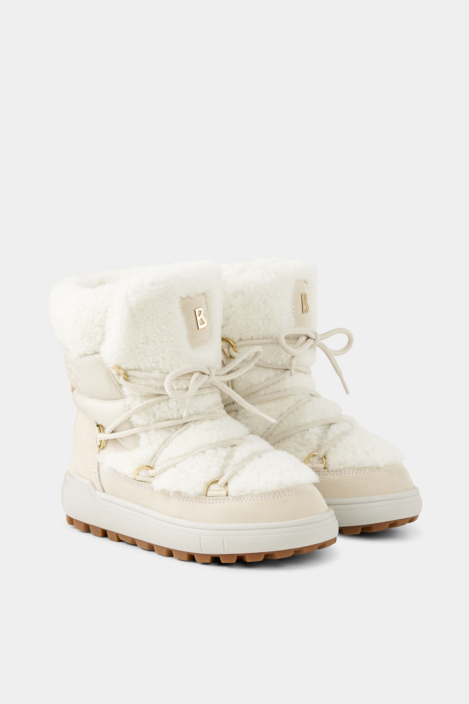 Chamonix Snow boots with spikes in Off-white - 3