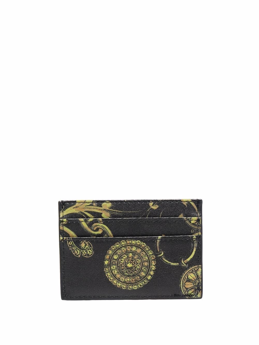 Baroque print logo cardholder - 2