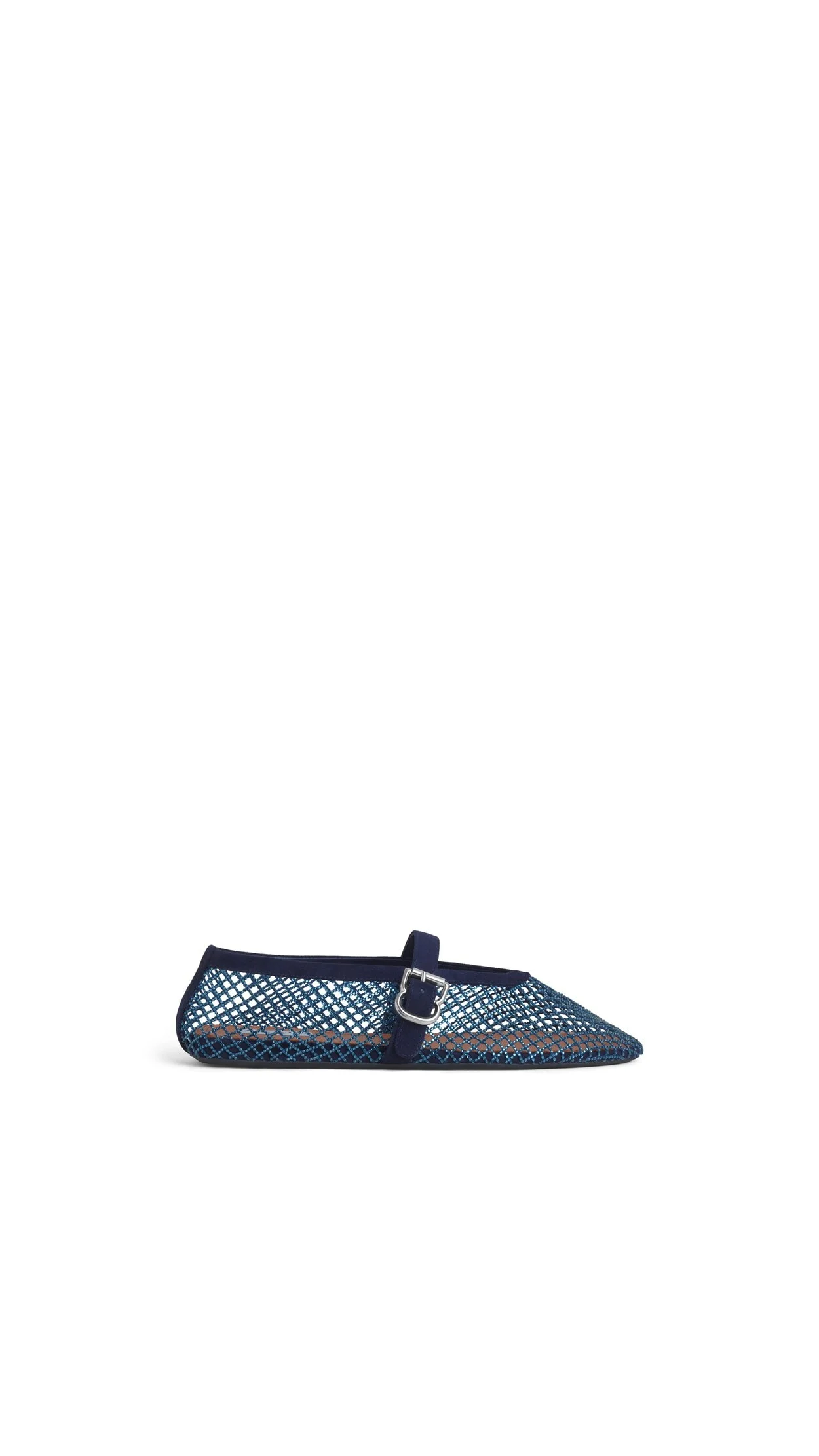 BALLET FLATS IN STRASS FISHNET - 1