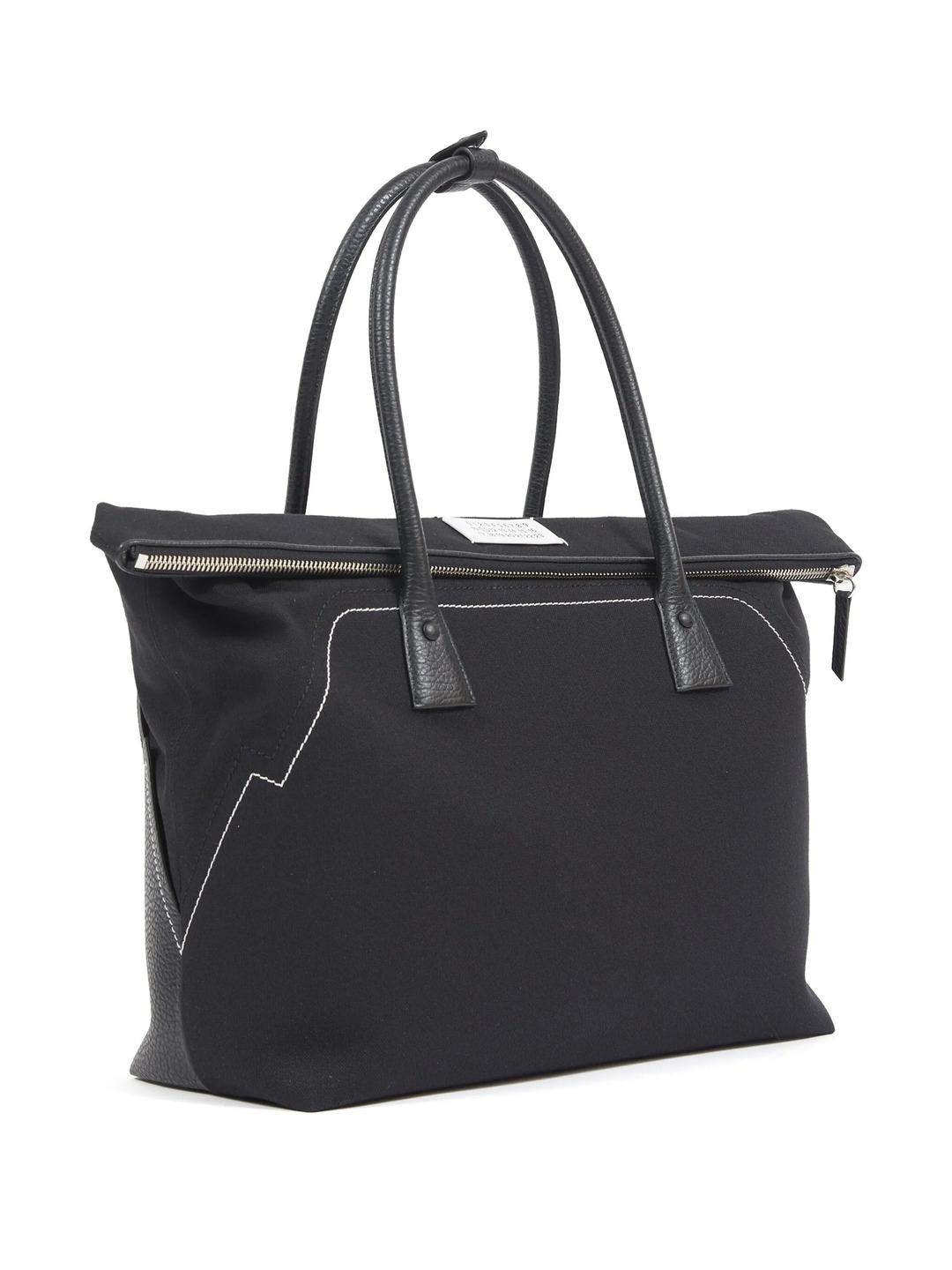 Shopping Large Embossed Grain Tote - 5