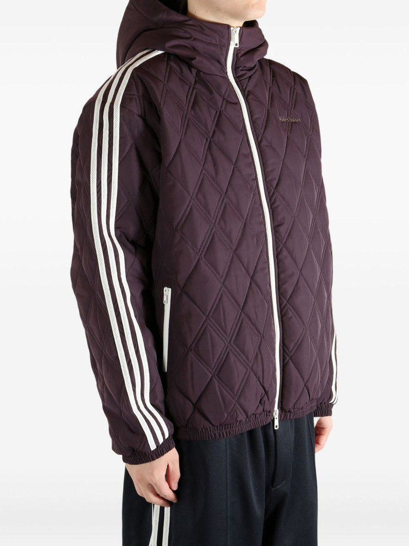 adidas quilted hooded jacket outlook