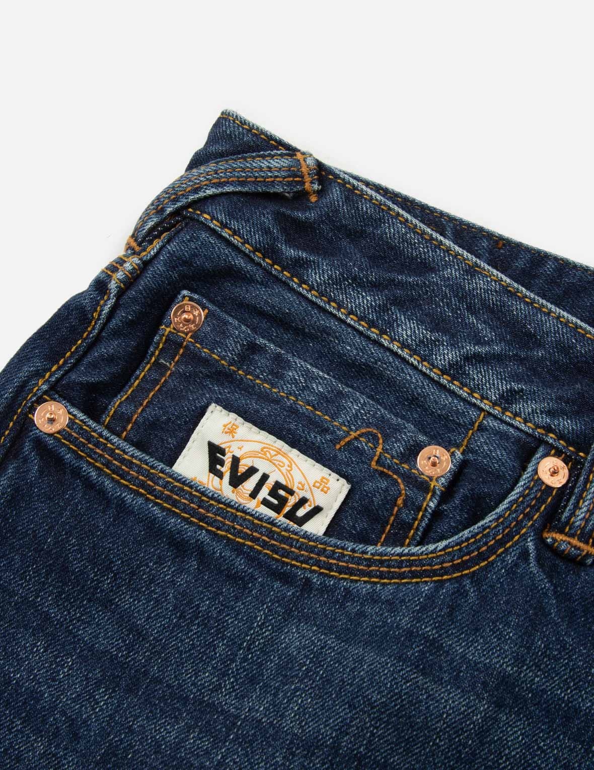 KOINOBORI PRINT AND SEAGULL EMBROIDERY CROPPED-FIT JEANS #2027 - 7