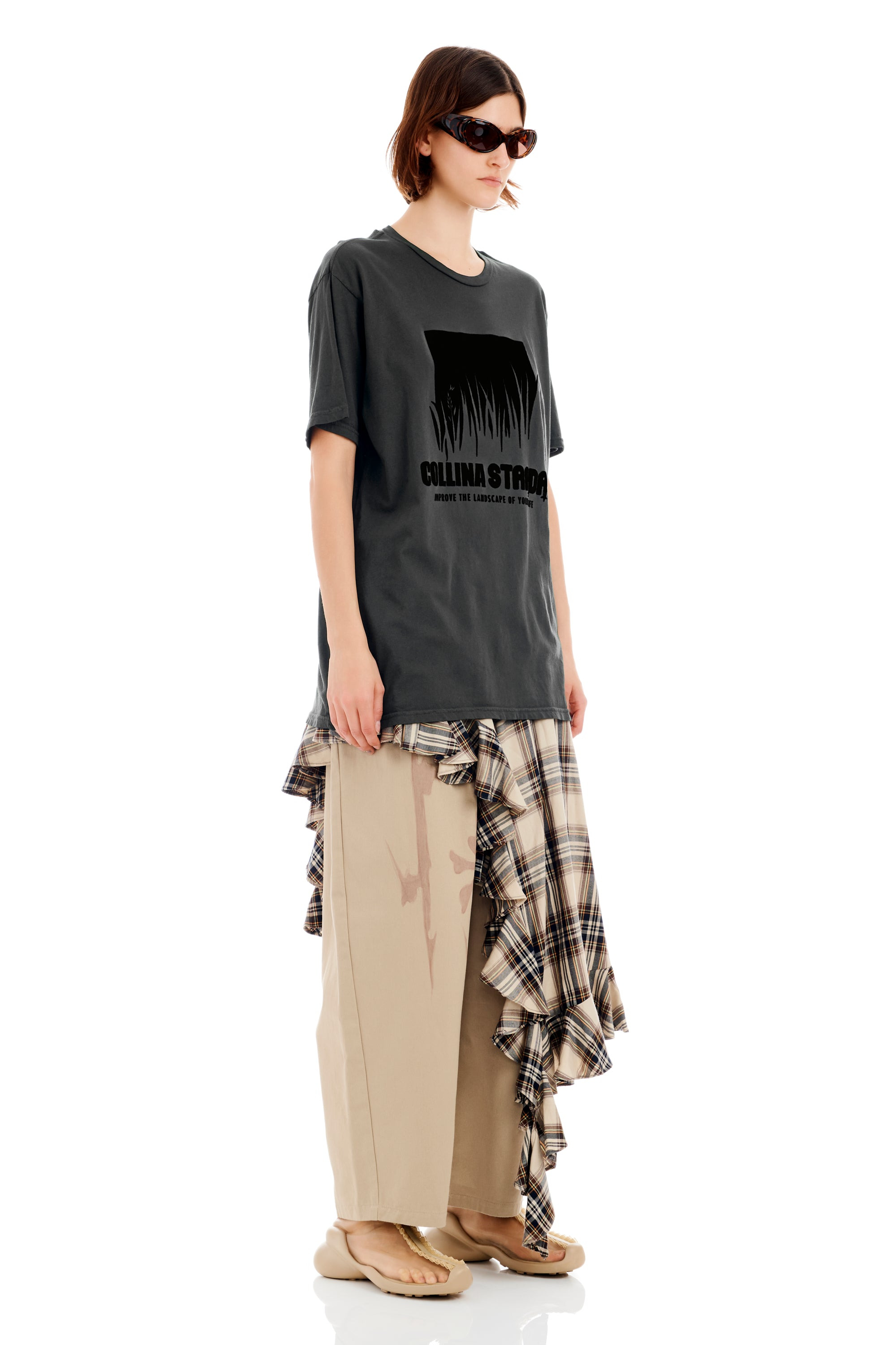 CHARCOAL LANDSCAPE GRAPHIC TEE - 5