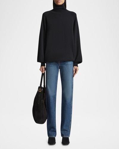 KHAITE Percy Turtleneck Cashmere Sweater outlook