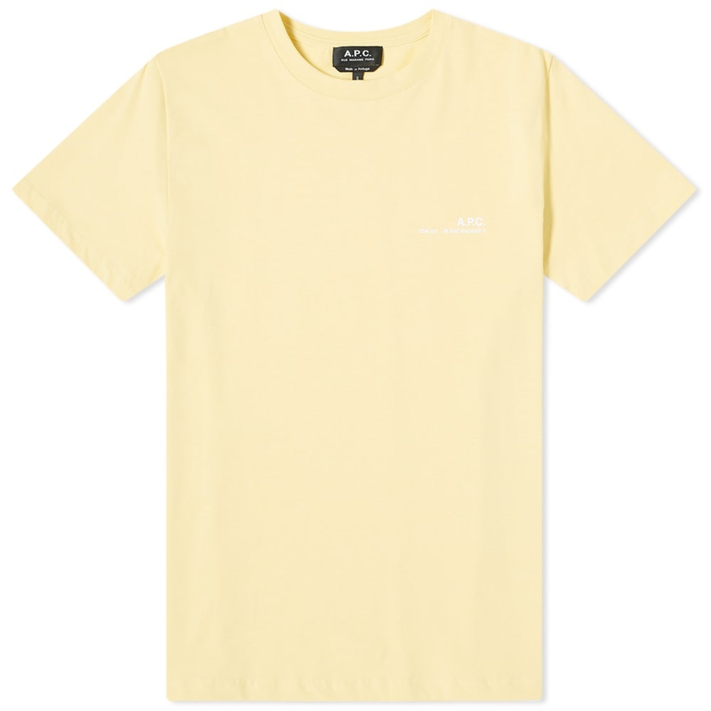 A.P.C. Item Logo Tee - 1