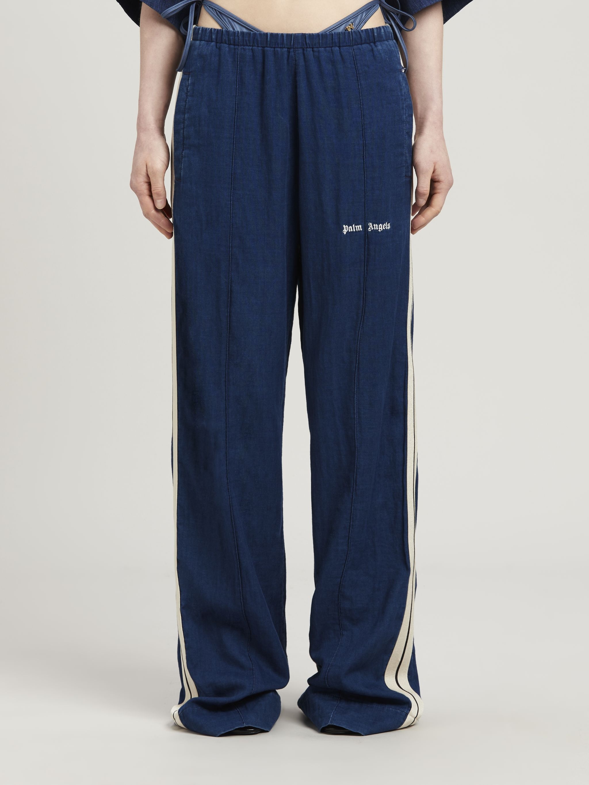 Chambray Track Pants - 3