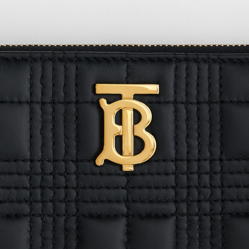 Burberry Quilted Lambskin Lola Ziparound Wallet outlook