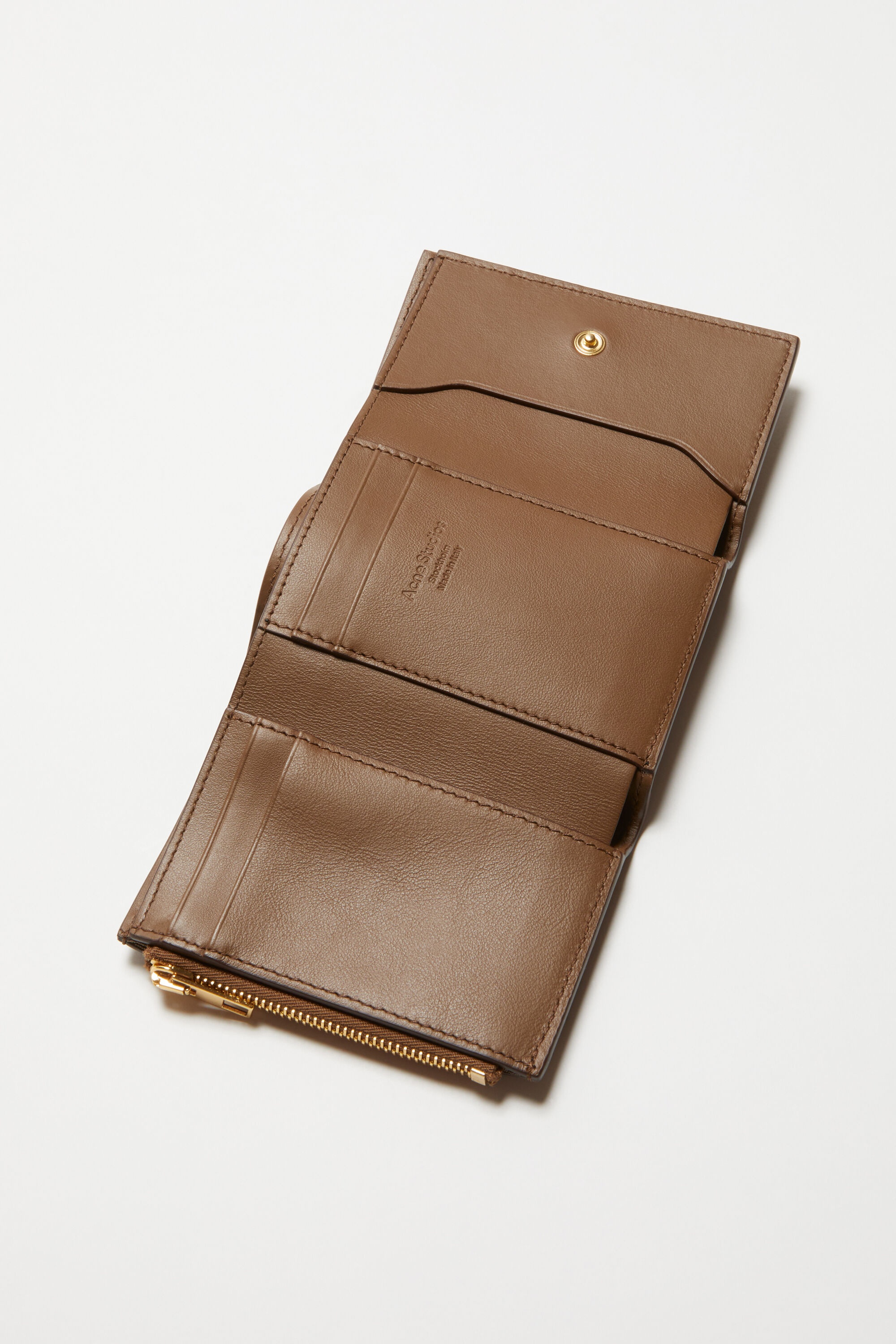 Musubi folded wallet - Camel brown - 7