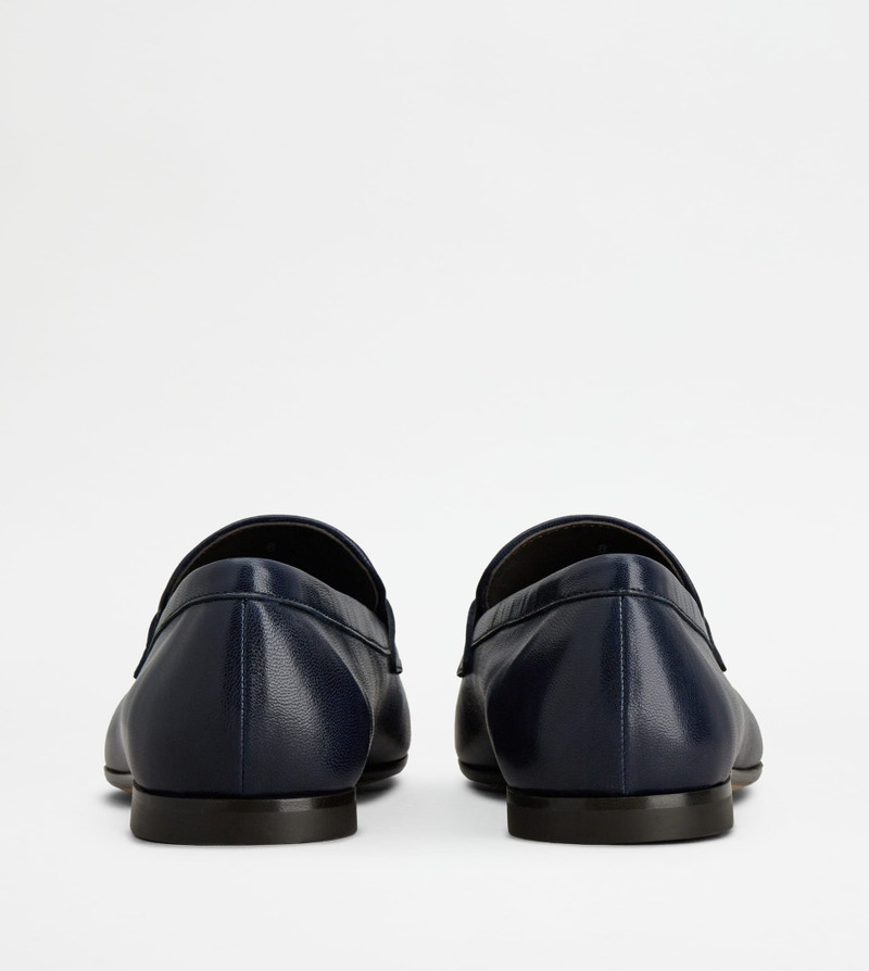 Tod's T TIMELESS LOAFERS IN SUEDE - BLUE outlook