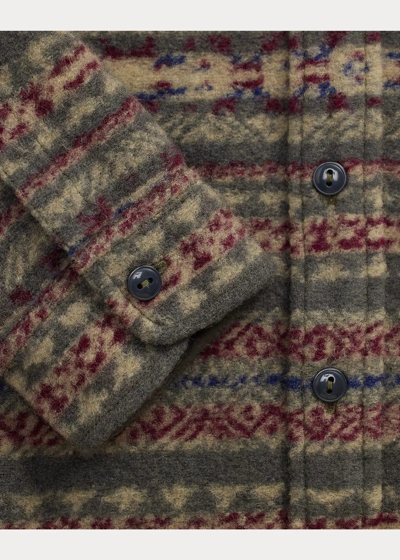 Fair Isle Wool-Blend Workshirt 4