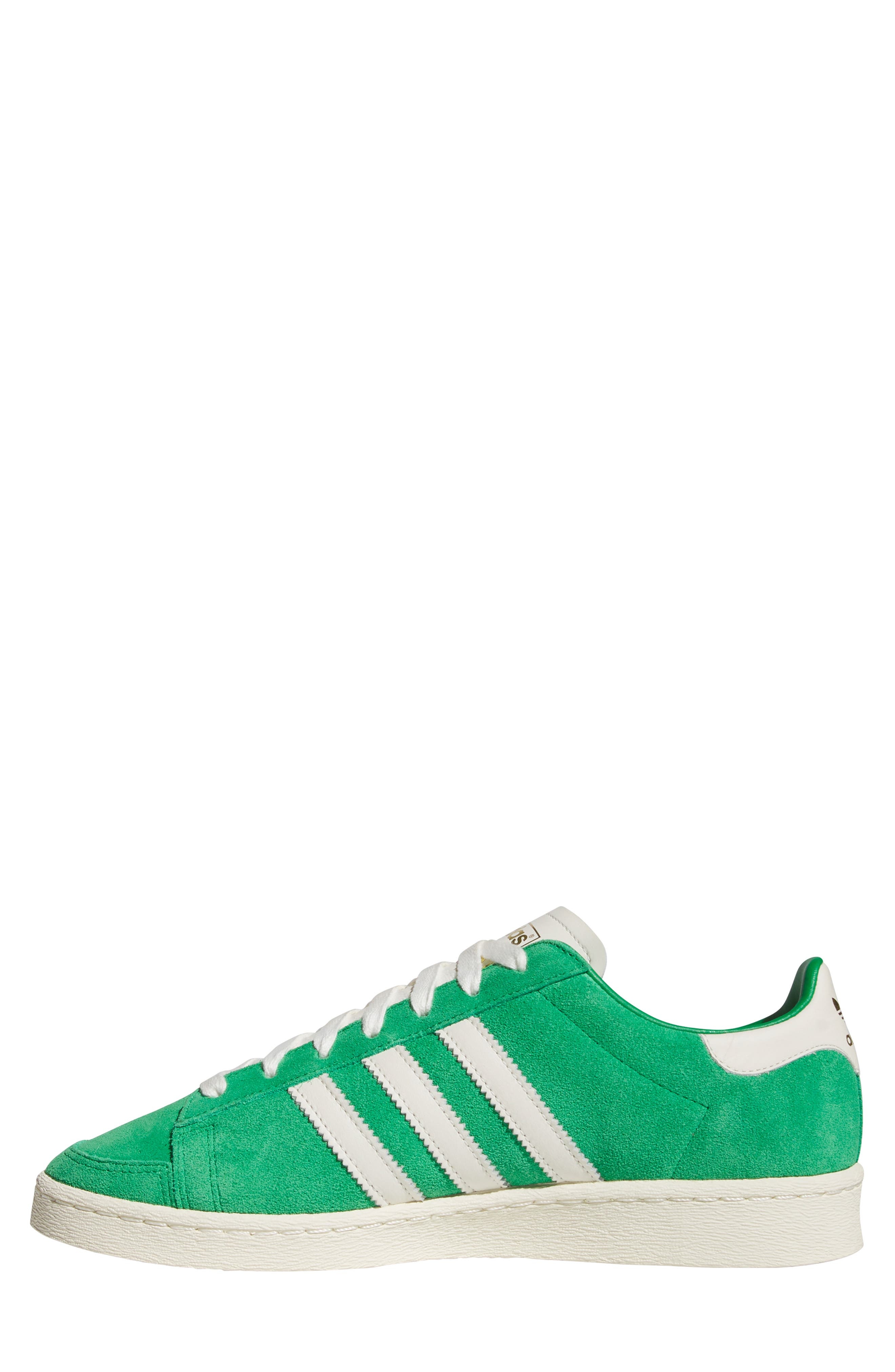 adidas Gender Inclusive Jabbar Low Sneaker in Green/Cream White/Gold at Nordstrom - 6