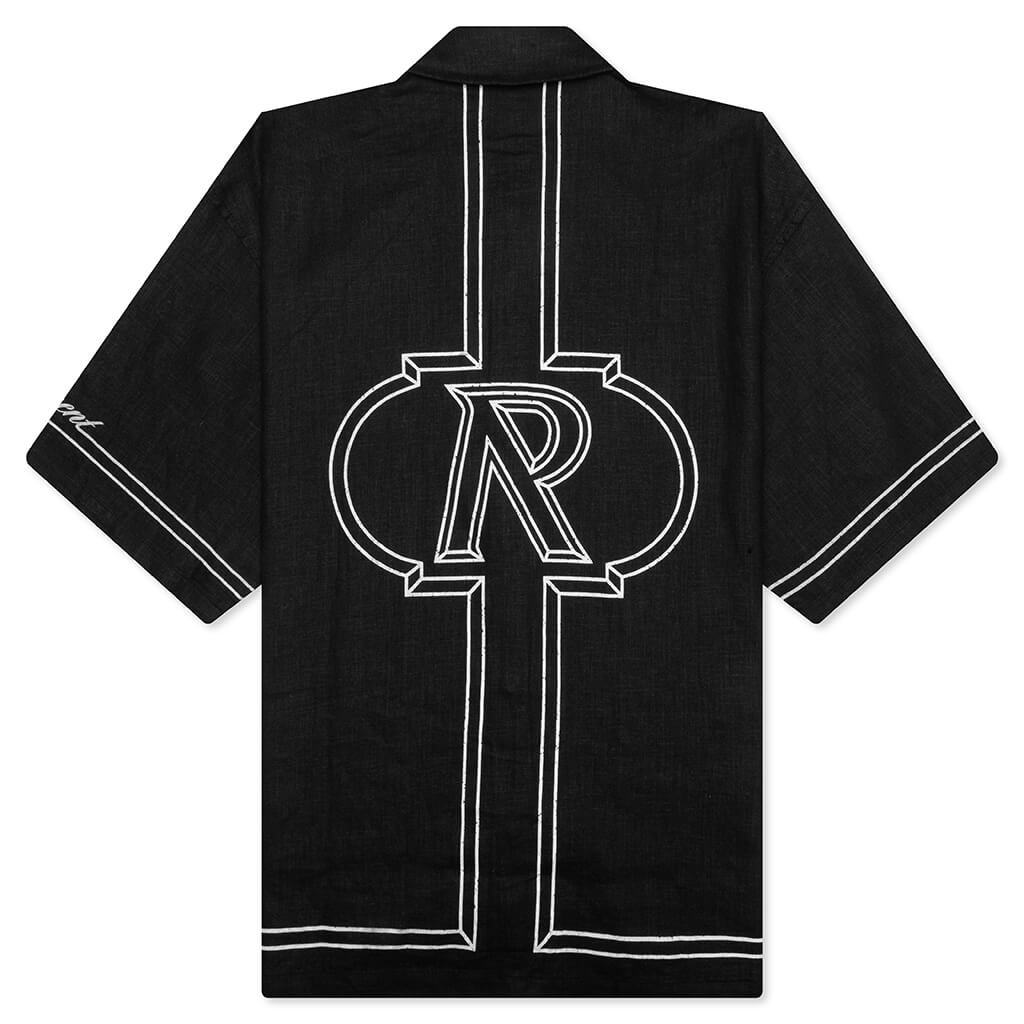 BORDER SHIRT - JET BLACK - 2