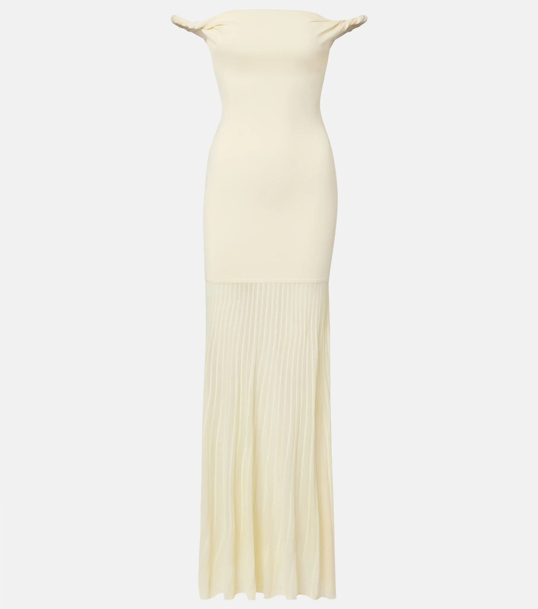 Elia off-shoulder maxi dress - 1