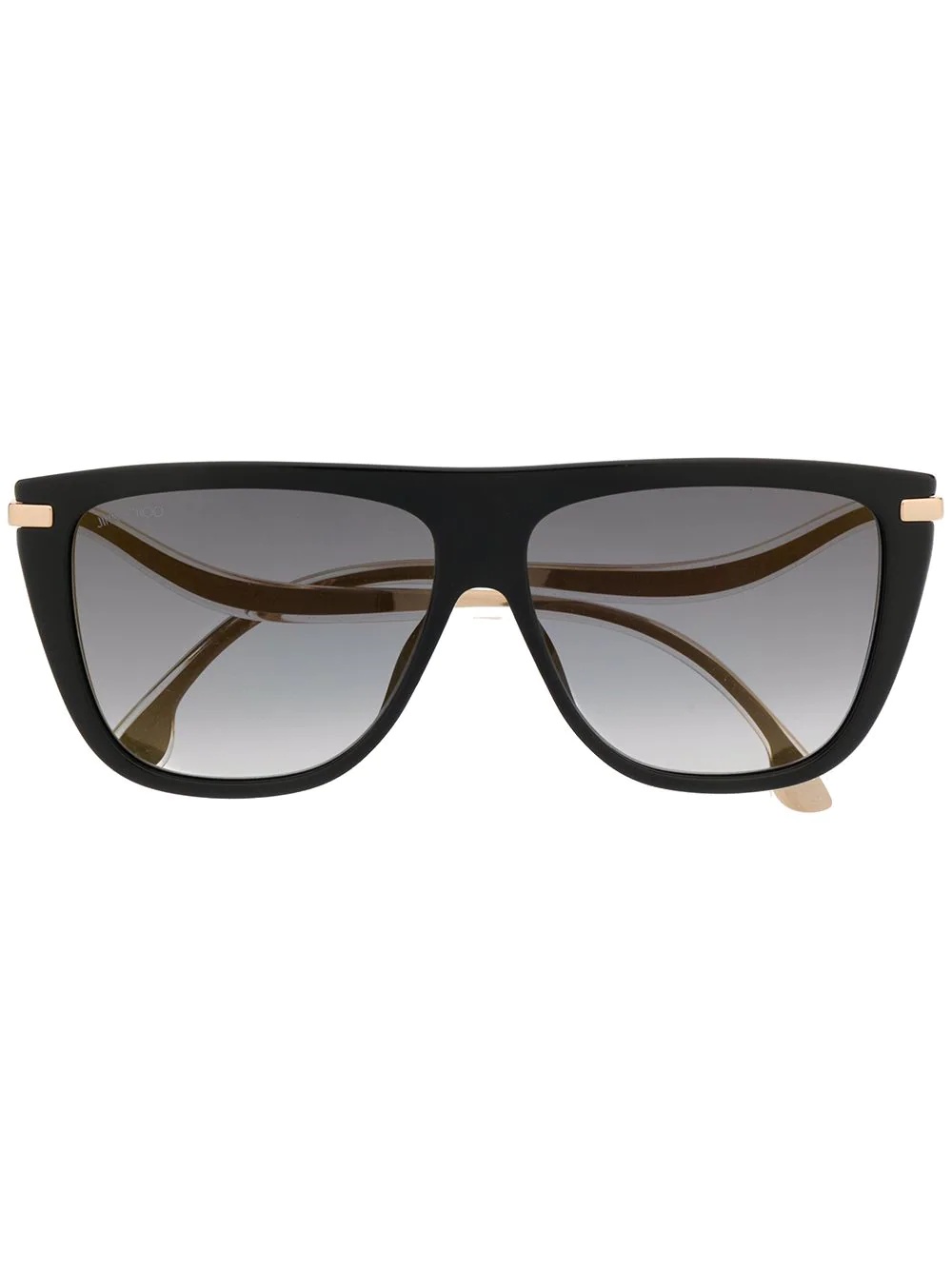 Suvis oversized frame sunglasses - 1