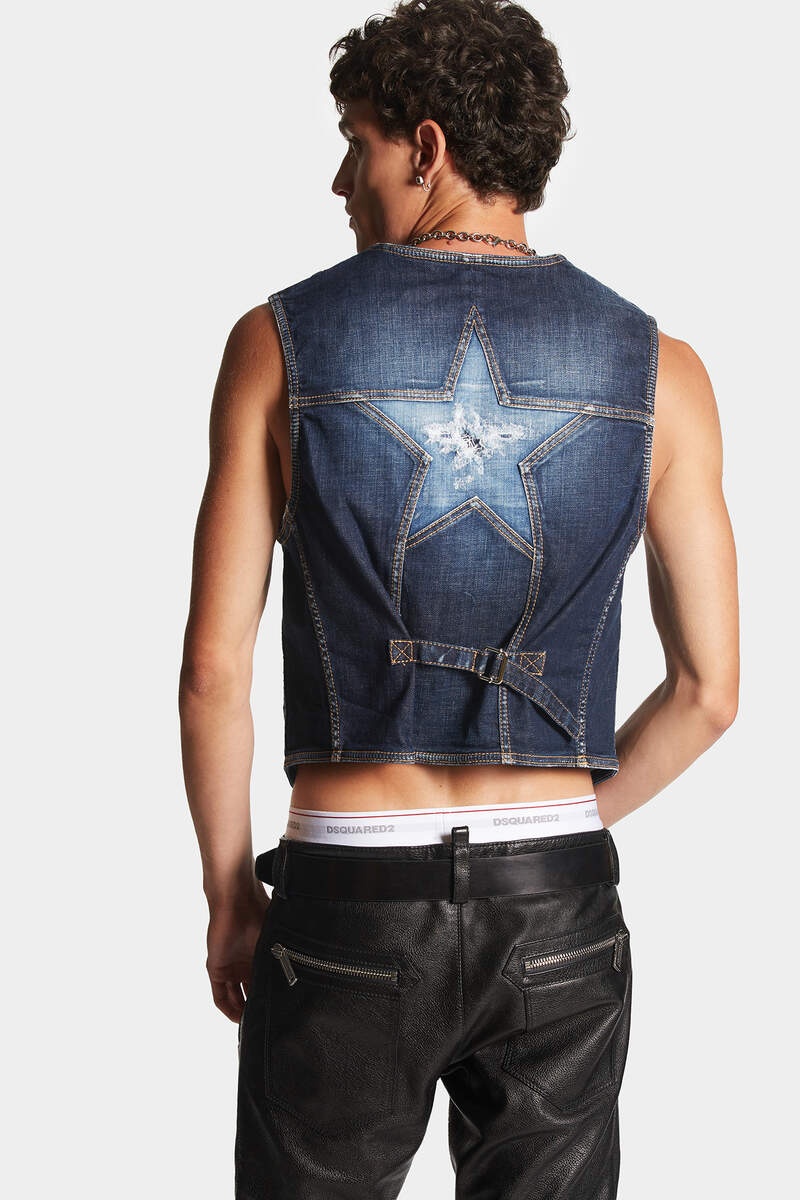 DENIM VEST - 2