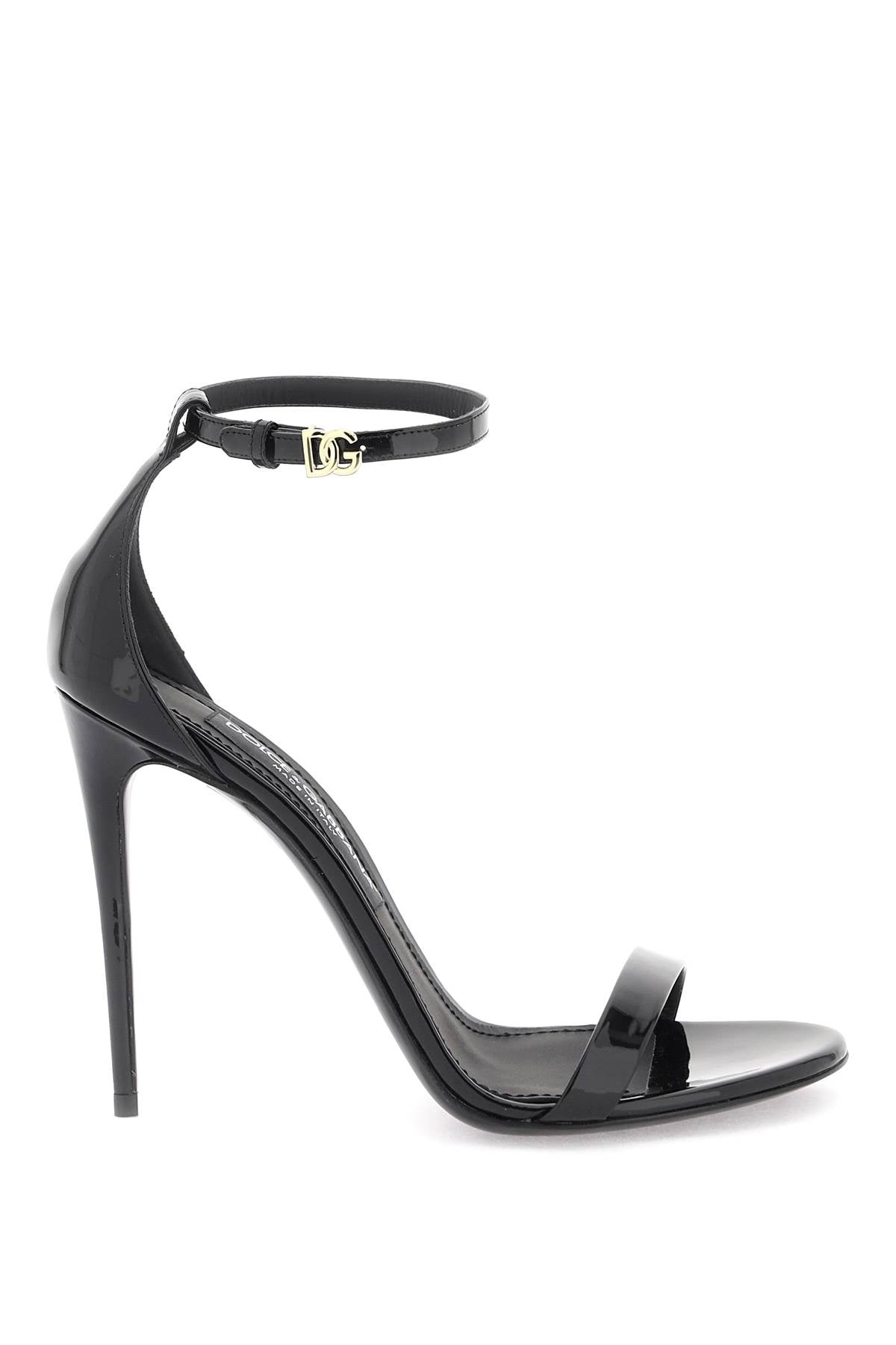 Dolce & Gabbana Patent Leather Sandals Women - 1