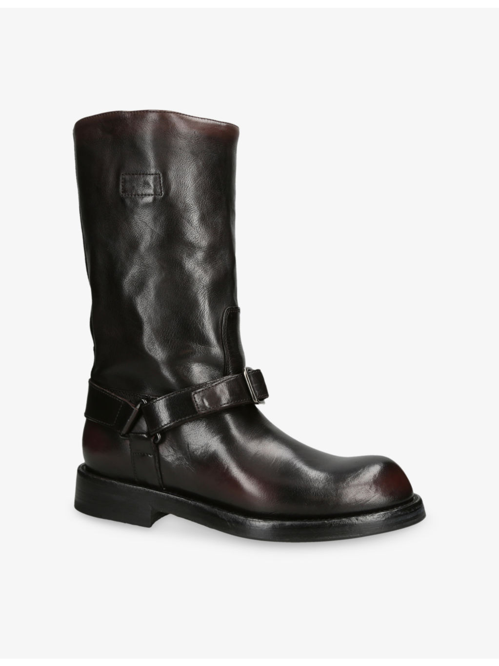 Beryl 010 Leather Calf-Length Boots - 3