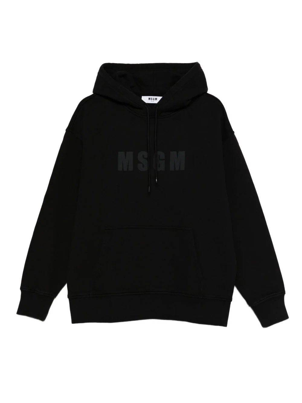 logo-print hoodie - 1
