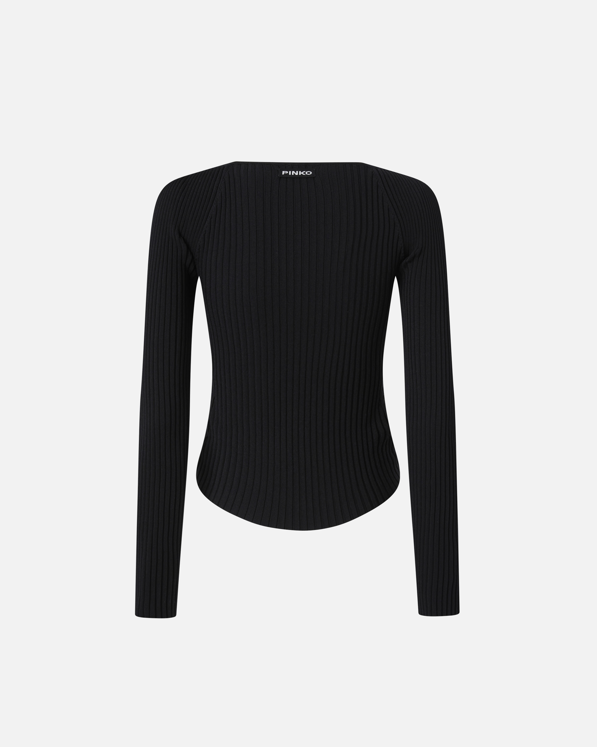 SLIM-FIT RIBBED CARDIGAN WITH SUNNY DESIGN - 2