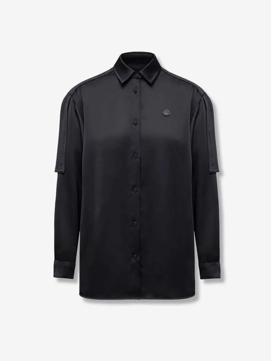 Moncler Genius Plain Satin Shirt - 1