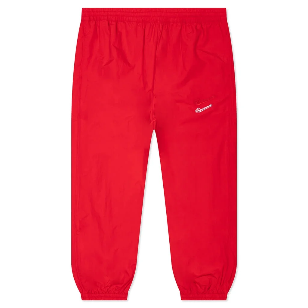 BAD BOY TRACK PANTS - RED - 1
