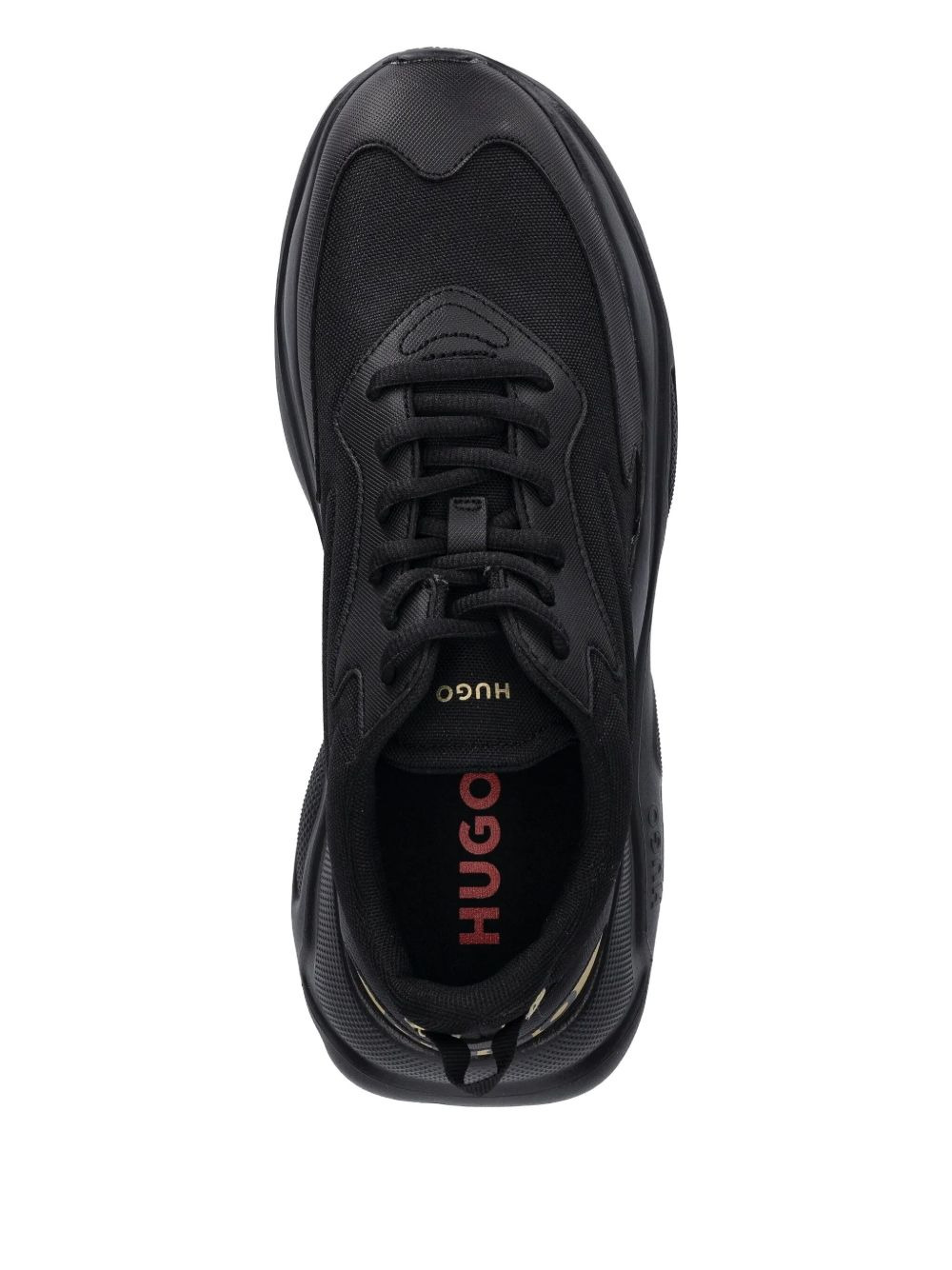 Leon logo-detail chunky sneakers - 4