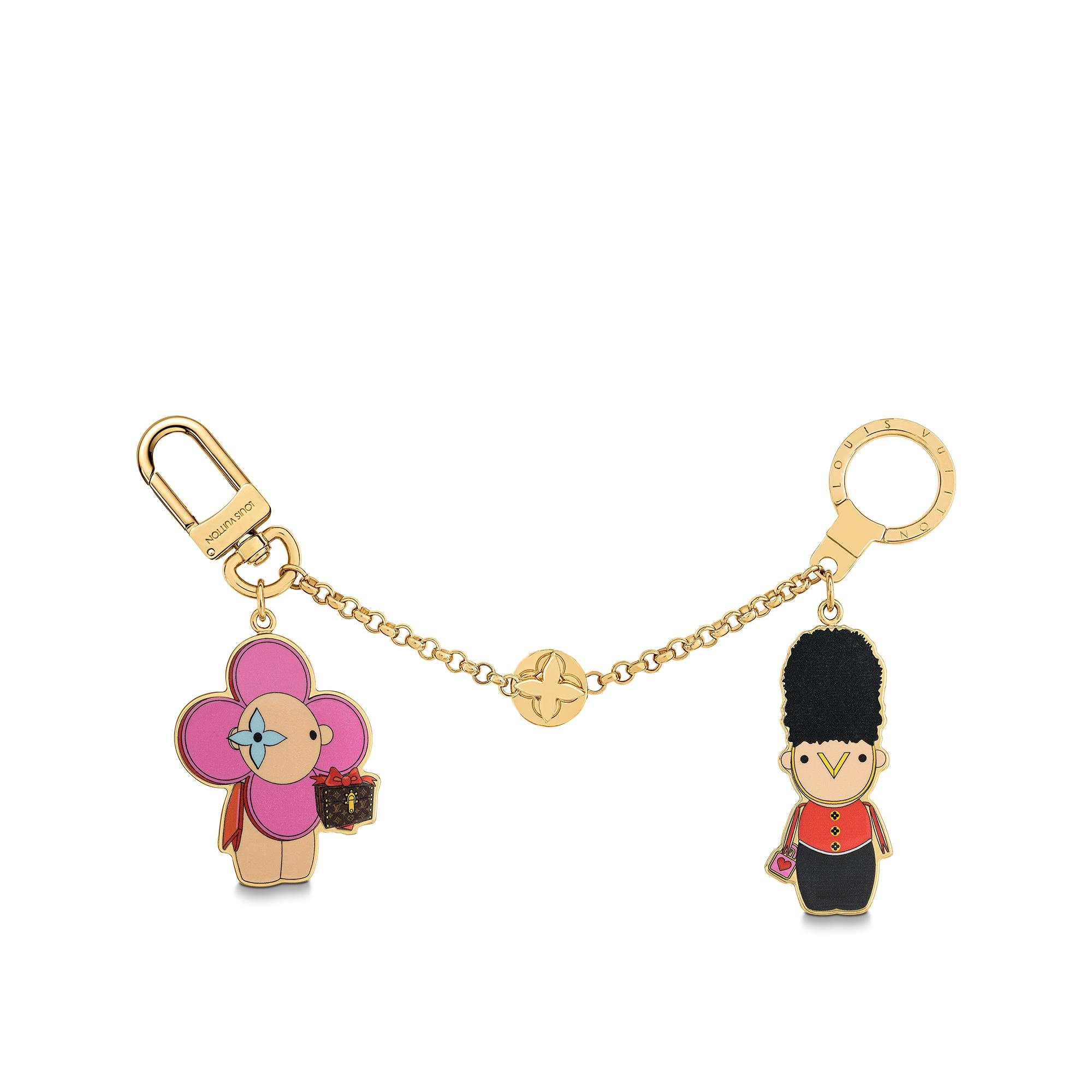 BFF Gaston and Vivienne Bag Charm and Key Holder - 1
