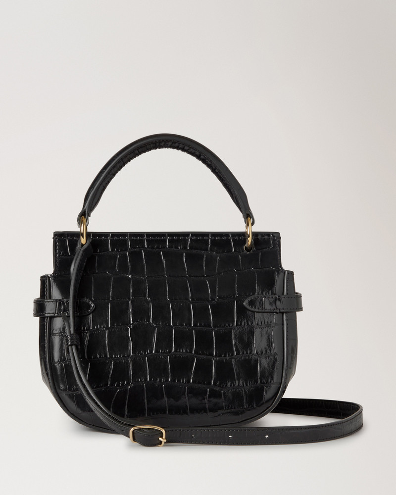 Mulberry Small Amberley Satchel Top Handle
Black Shiny Small Croc outlook
