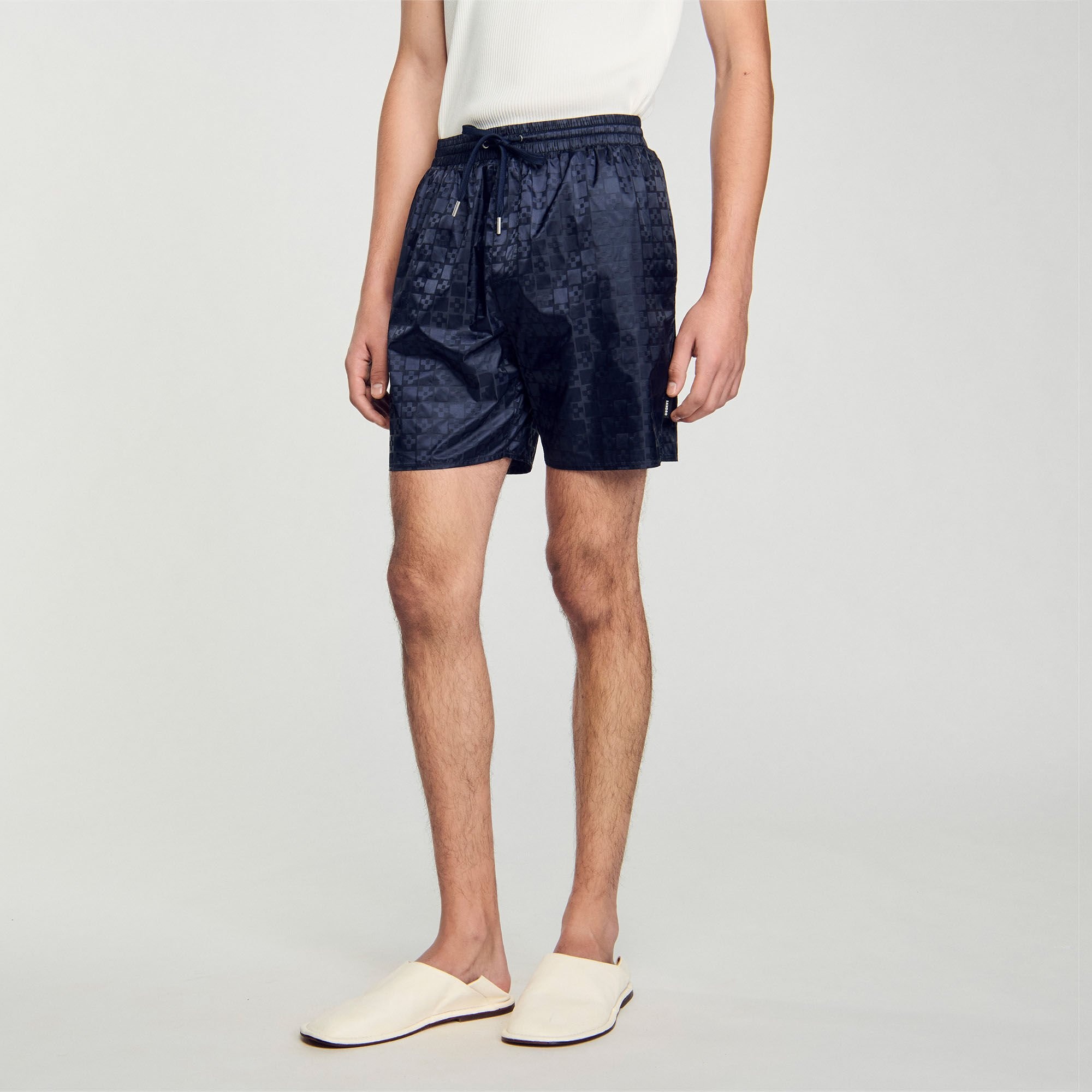 SQUARE CROSS SWIM SHORTS - 4