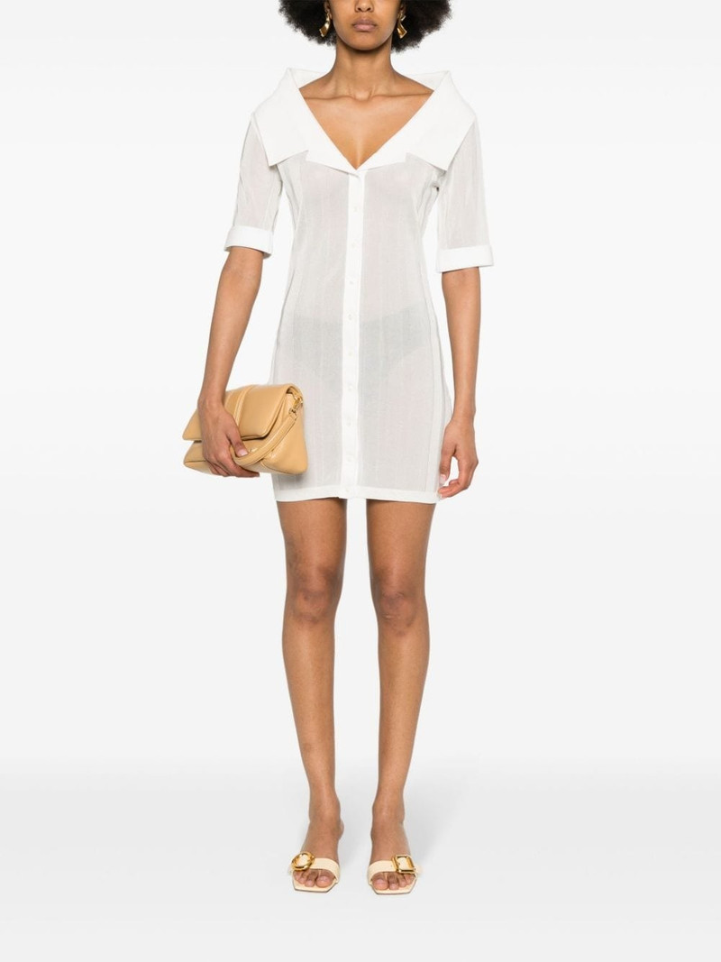 JACQUEMUS La Mini Robe Manta dress outlook
