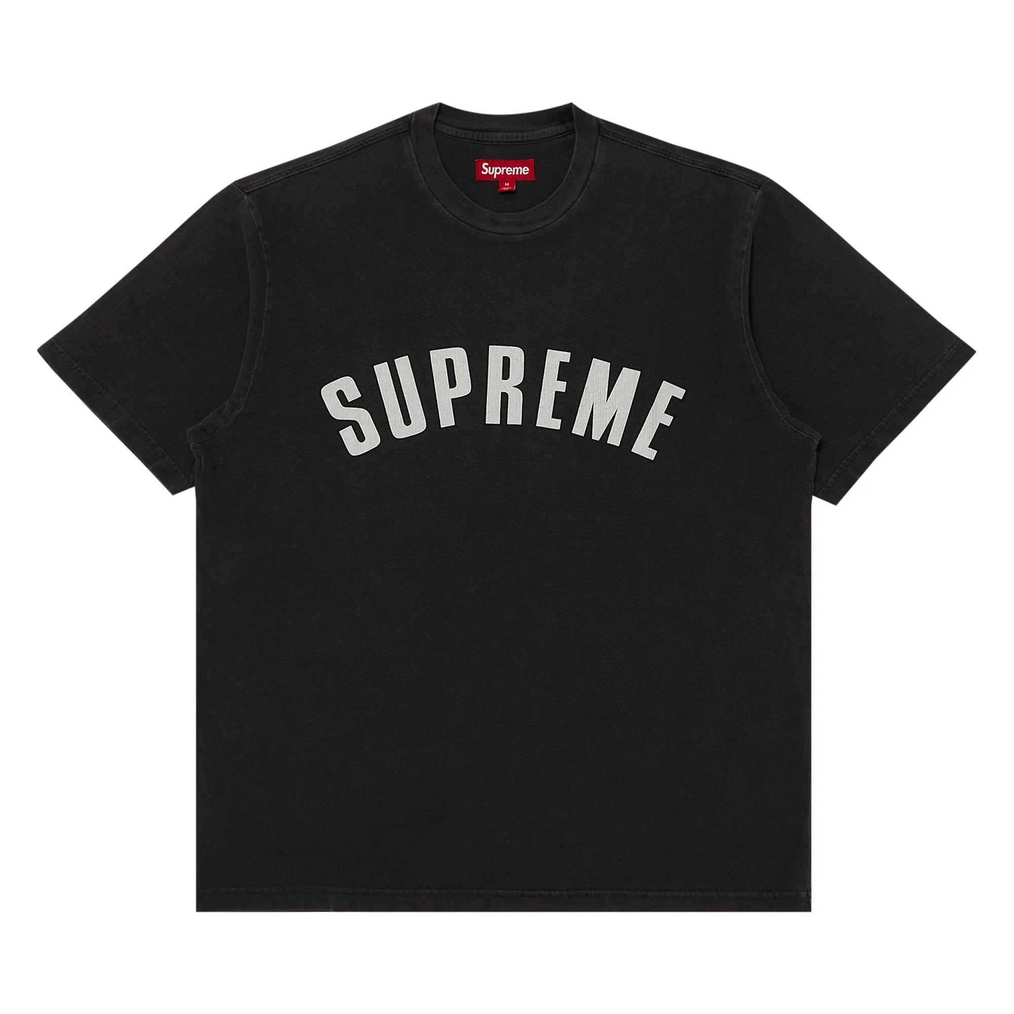 Supreme Cracked Arc Short-Sleeve Top 'Black' - 1