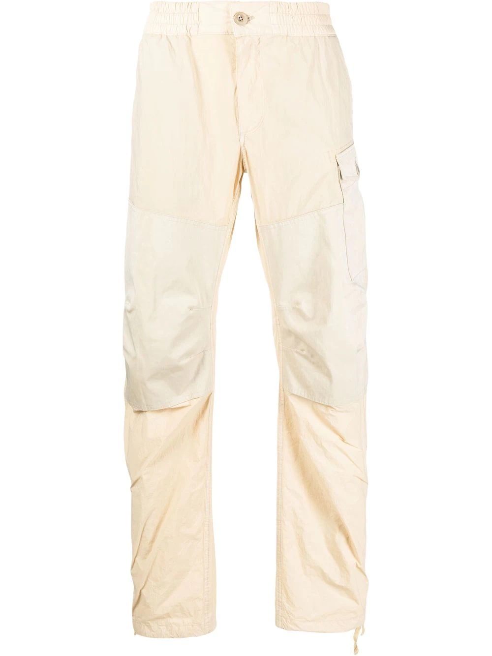 tapered-leg cargo trousers - 1