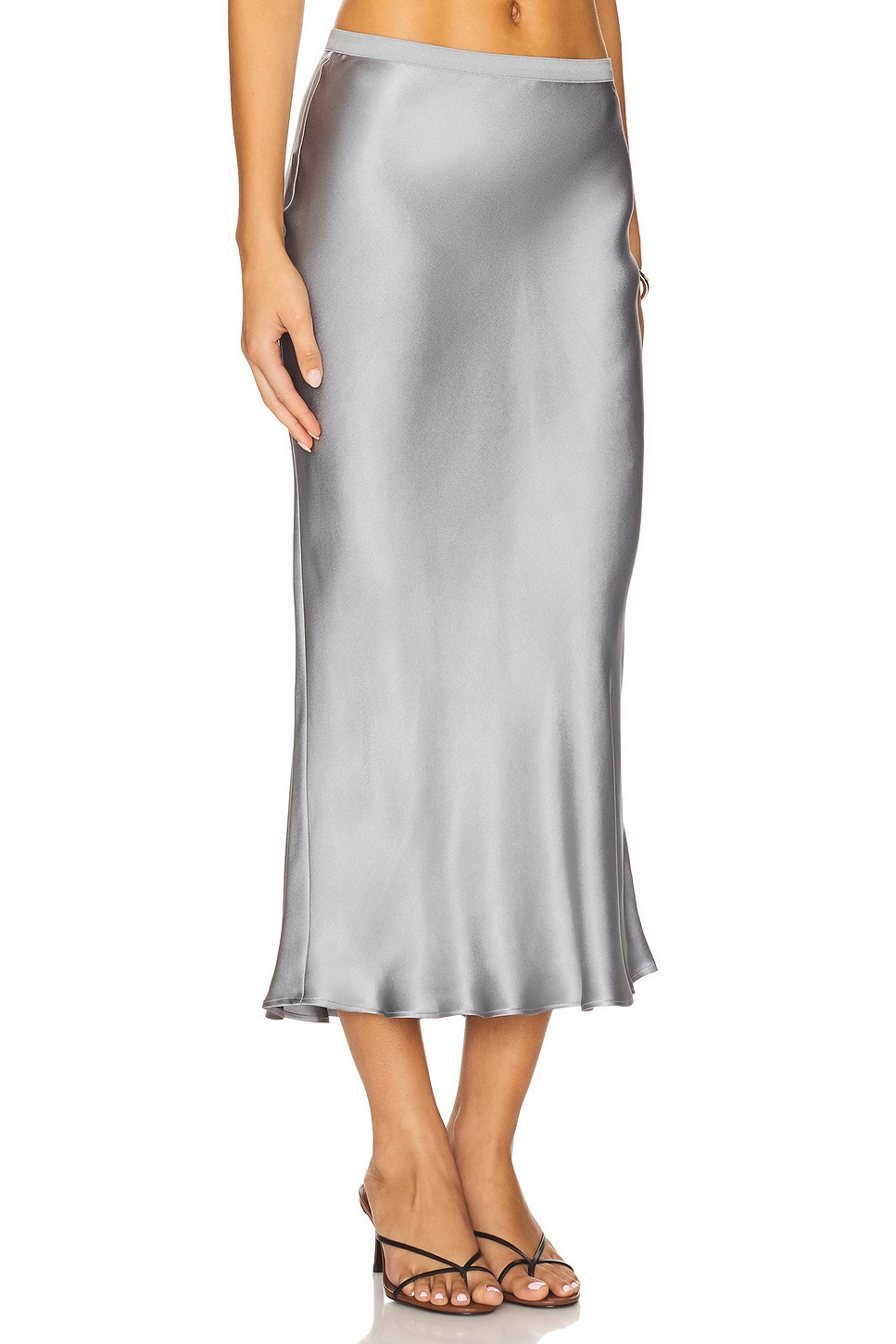 Bar Silk Skirt - 2