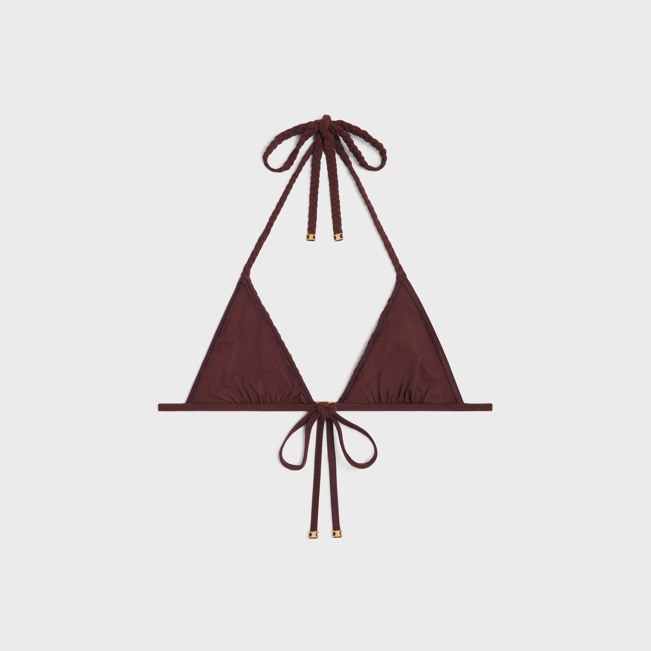 triomphe triangle top in matte jersey - 2