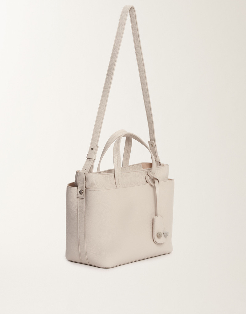 FABIANA FILIPPI Large grained leather handbag outlook