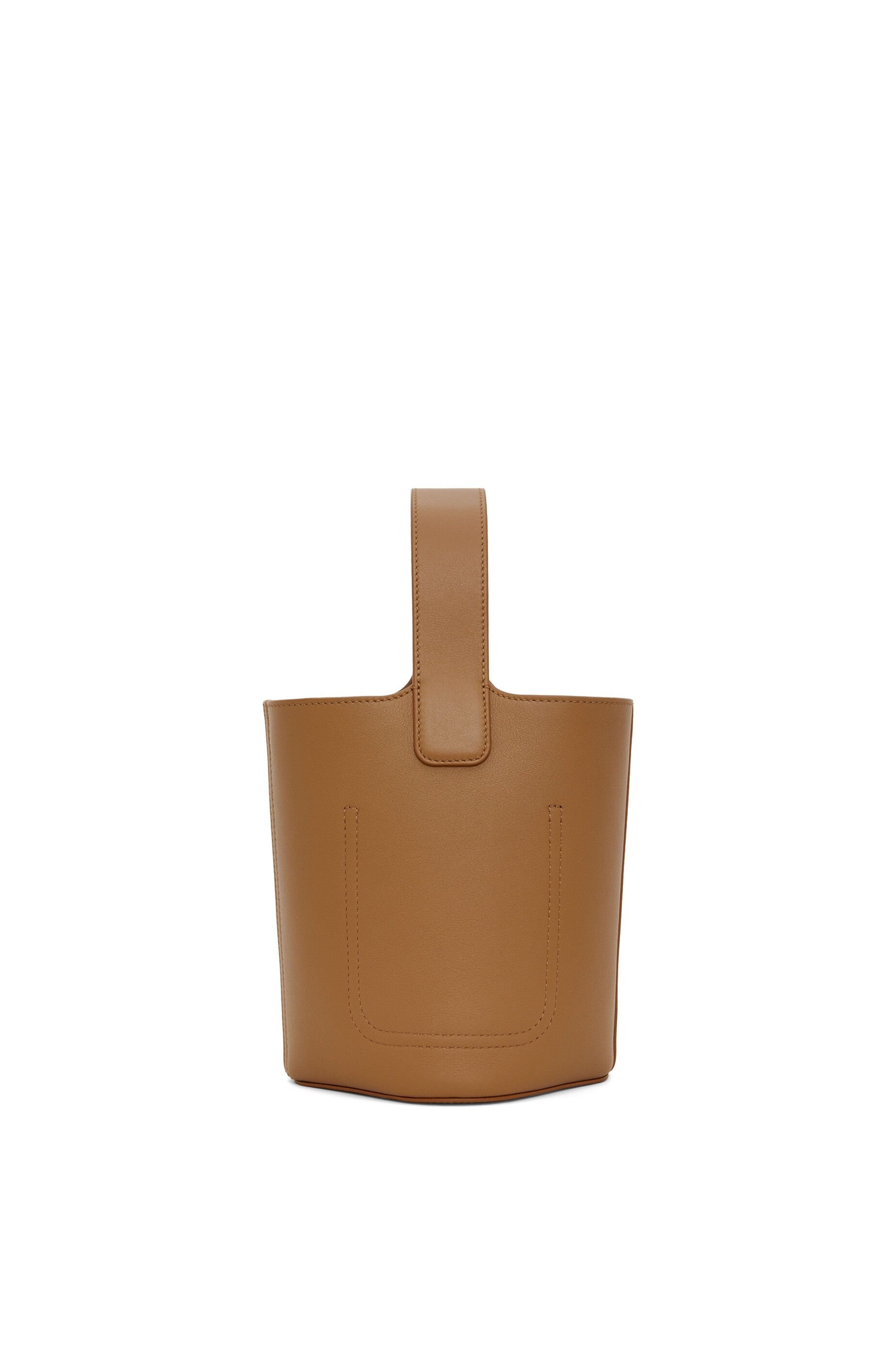 Mini Pebble Bucket bag in mellow calfskin - 5