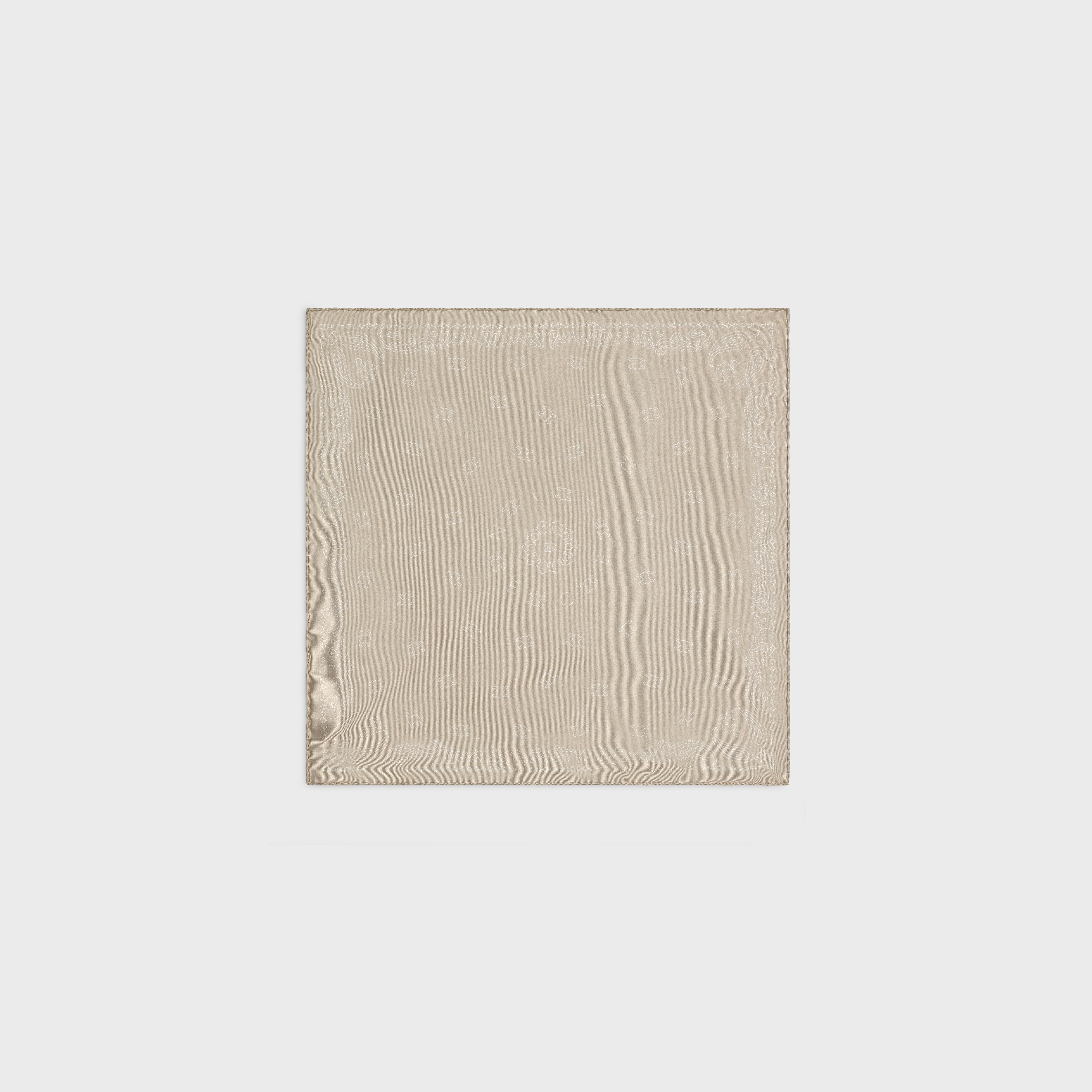 Bandana in silk twill - 1